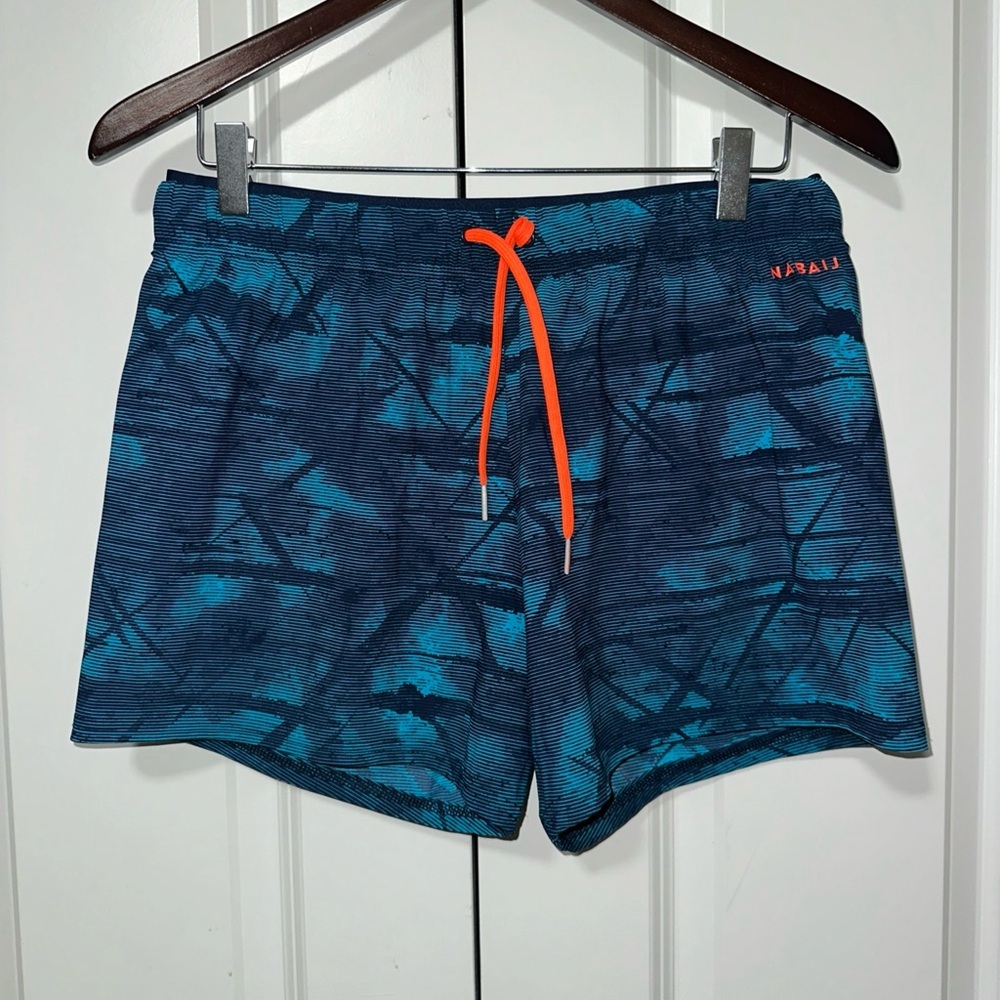 Nabaiji 100 Court All Tex Turquiose Swim Shorts L